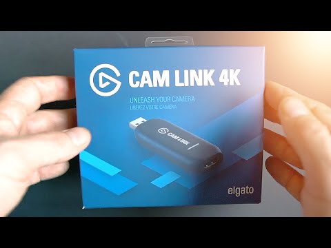 Elgato Cam Link 4K Unboxing and quick setup review