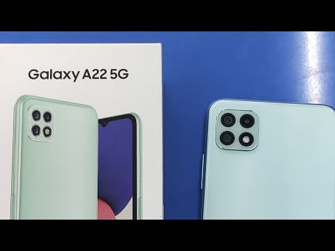 || Samsung A22 5G Unboxing || Quick review ||