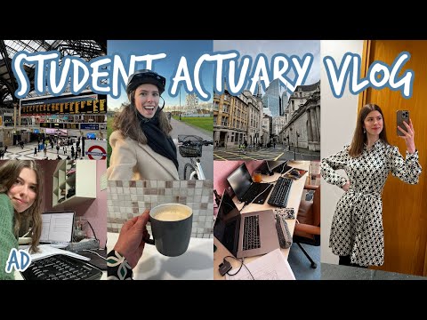 Juggling client work and exam revision as usual (STUDENT ACTUARY VLOG London/Cambridge)