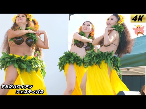 【4K】すみだハワイアンフェスティバル #2　タヒチアン　Belly Dance in Japan　2024