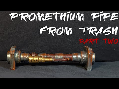 Warhammer 40K Terrain from Trash - Warhammer 40K Promethium Pipe Tutorial Part 2