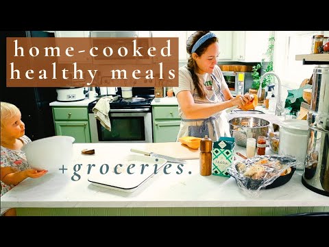 Weekly Grocery Haul + Scratch Cooking for a Large Family | COOK WITH ME