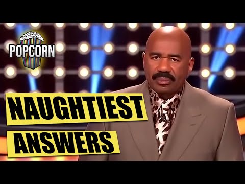 NAUGHTIEST Answers on Family Feud with Steve Harvey!