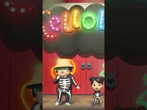 Halloween Special - Do The Skeleton Dance with grandma #Shorts #Viral #Halloween #Shorts #kids