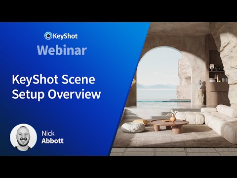 KeyShot Webinar - KeyShot Scene Setup Overview - Coastal Villa