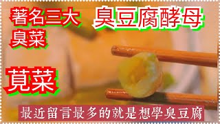 🥇公開【臭豆腐之酵母～臭滷做法】【著名三大臭菜之一 莧菜梗 完全天然發酵】