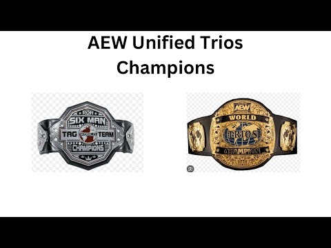 Every AEW Unified Trios Champion