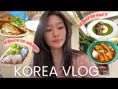 Korea Vlog | Shopping, Best places to eat, Last week in Seoul vlog