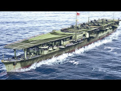 【解説付】航空母艦『瑞鳳』を3DCGで復元してみた