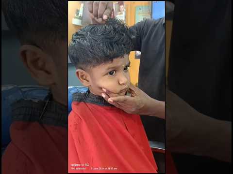 Jaison Hair cutting video#shortsfeed #haircut #haircutting #leo