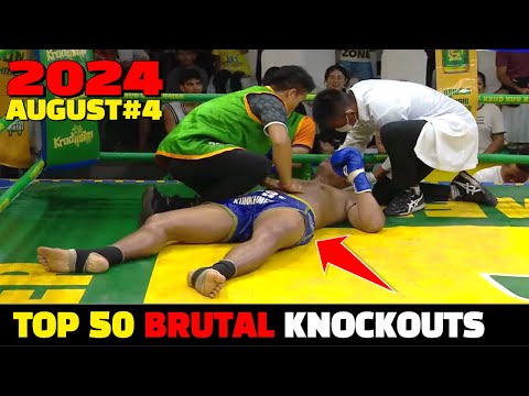 Top 50 Savage Knockouts August 2024 #4 (MMA•Muay Thai•Boxing•Kun Khmer)(HD)