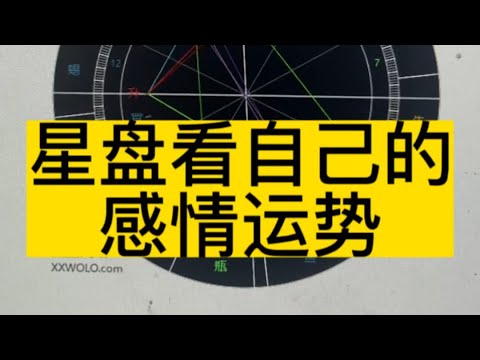 星盘看自己的感情运势