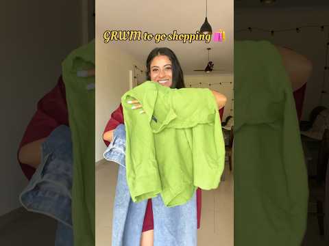 GRWM for karwa chauth shopping🛍️✨❤️ Day 238/365 #shortsviral #trending #ashortaday