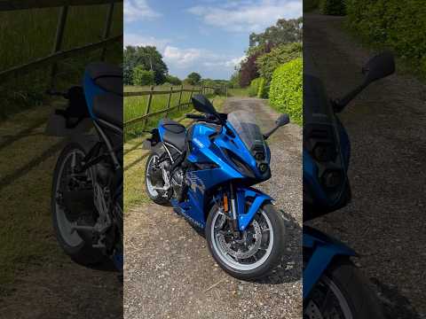 Quick chat after a ride on the Suzuki GSX-8R #SuzukiGsx8r