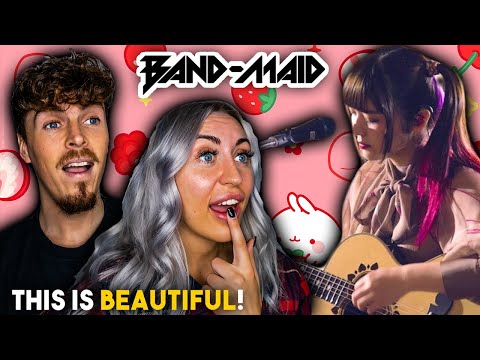 THIS IS BEAUTIFUL? | British Couple Reacts to BAND-MAID- Sayonakidori [Acoustic LIVE Version]