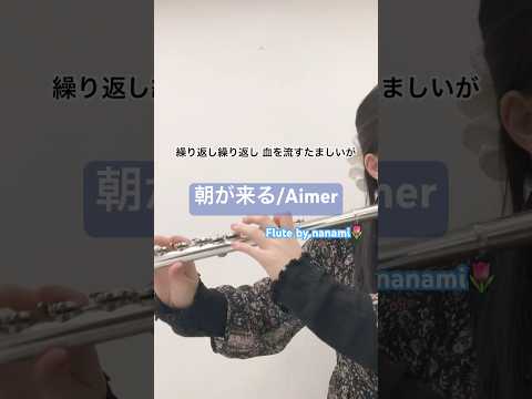 朝が来る/Aimer【演奏してみた】【フルート】