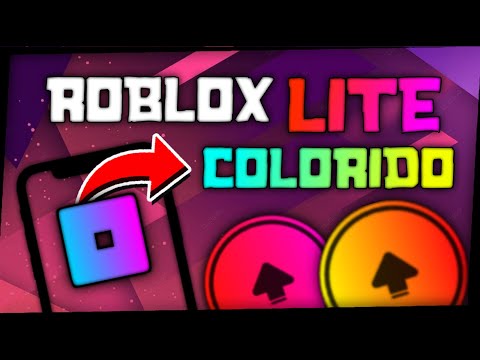 SAIUU! 🔥 NOVA ATUALIZAÇÃO DO ROBLOX LITE COM BOTOES COLORIDOS PARA ANDROID FRACO ATUALIZADO !!