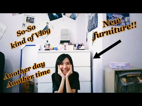 Mini Room Makeover (and I had a little help) =) | So-So Daily VLOG