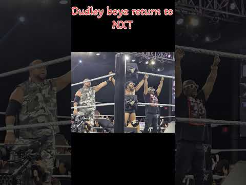 Dudley boyz return, WWE NXT result #wwe #nxt