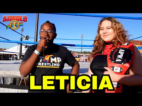 Leticia On Being Women's Champion & The Arnold Classic!