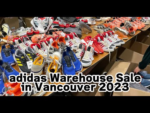 adidas Warehouse Sale in Vancouver アディダス・ウェアハウスセール・イン・バンクーバー 2023