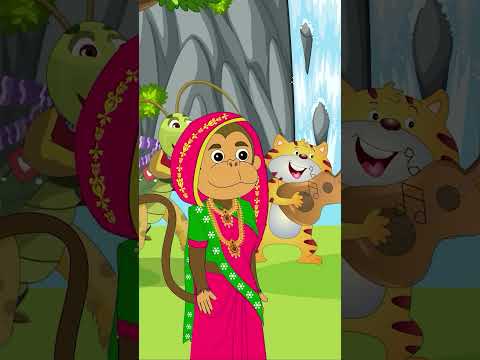 Bandariya Ne Chunar Dali   #shorts #nurseryrhymes