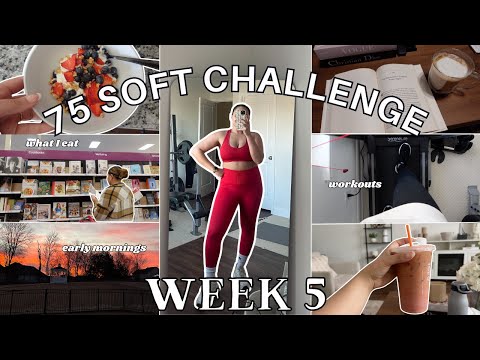 75 SOFT CHALLENGE *WEEK 5* // Trying to find balance with eating, workouts, & Target + grocery hauls