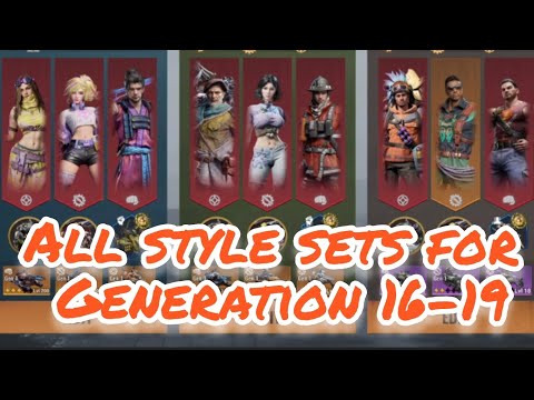 @StateofSurvivalOfficial All style sets for Generation16-19 (english subtitles)