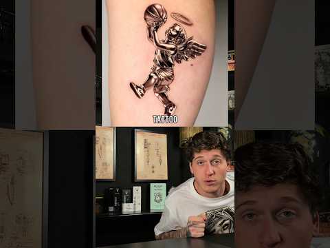 Chrome Tattoos🪙 Artist: Chan White #shortvideo