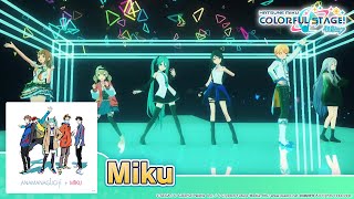 HATSUNE MIKU: COLORFUL STAGE! - Miku by Anamanaguchi 3D Music Video