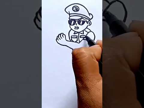 singham drawing easily #shorts #singham #shortvideo #viralshorts #youtubeshorts #easyartwithbiplab