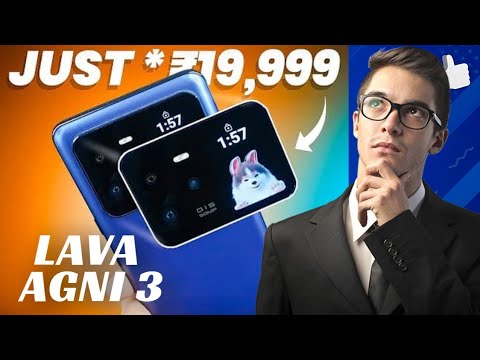 A decent review of Lava Agni 3 || Dual Display smartphone #smartphone #lavaagni3 #lava