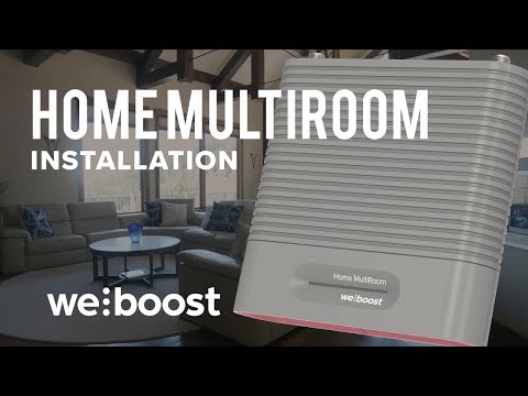 How to Install the Home MultiRoom Cell Signal Booster | weBoost