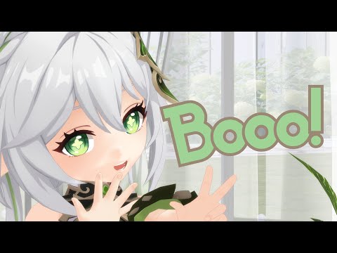 【原神MMD/Genshin Impact MMD】Booo!【ナヒーダ】