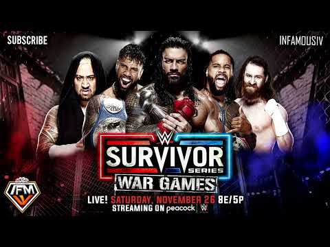 WWE Survivor Series War Games 2022 - Official Theme Song 🎵 INFAMOUS IV