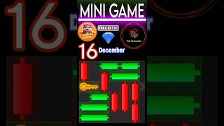 16th December Puzzle Game Trick, Hamster Kombat Easy steps #hamsterkombat #puzzle #blockchaingames