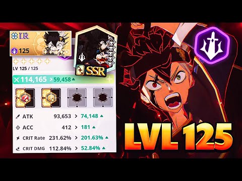 WOW! MAXED 114K CC BLACK DIVIDER ASTA DESTROYS PVP! (500 Summons & Showcase) | Black Clover Mobile