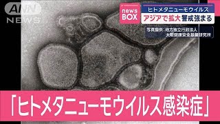 ヒトメタニューモウイルス　アジアで拡大　警戒強まる【スーパーJチャンネル】(2025年1月8日)