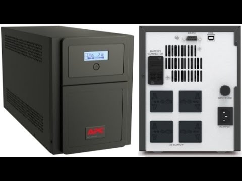 APC by Schneider Electric Easy UPS SMV 3000VA 3KVA, Schuko Outlet , 230V Unboxing