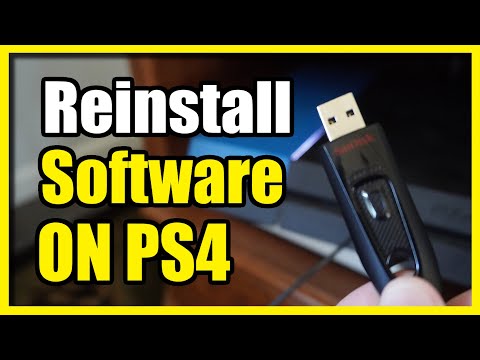 How to Reinstall the System Software on PS4 Console (Complete Tutorial)