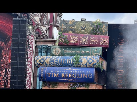 Tomorrowland 2024 - The Library, Crystal Cove, and Planaxis walking and feeling the amazing energy