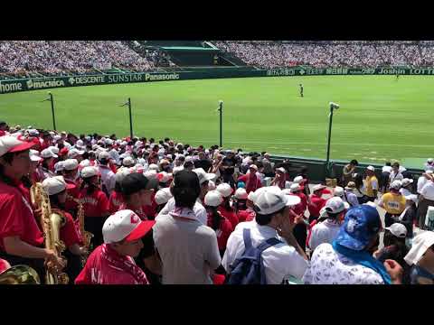 YAMATO 智弁和歌山応援団 最後のトロンボーンがカッコいいです 星稜戦 甲子園 2019夏