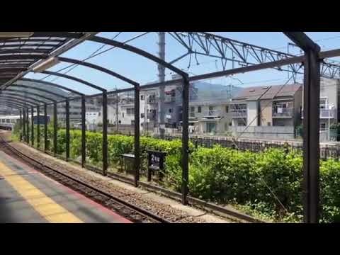 嵯峨野線　嵯峨嵐山駅発車シーン