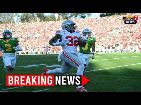 Ohio State Dominates Oregon in Rose Bowl Rematch, Advances to CFP Semifinals