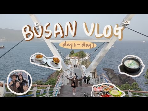 肥胖旅遊VLOG｜韓國釜山初訪(上)｜慶州一日遊｜必吃烤扇貝｜生章魚其實不可怕?｜松島海上纜車｜豬肉湯飯｜超美海景咖啡廳｜Kakao Taxi好方便