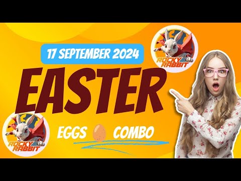 Rocky Rabbit Combo Easter Eggs 17 September 2024 Tap 2 Earn