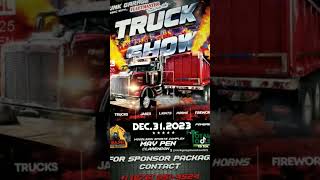 WE ARE BACK FOR 2023! MUNK GARAGE TRUCK SHOW #truck #newyearseveparty #bigtruck  #newyearseve