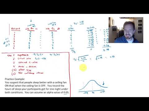 PSYC 308: Chapter 9: Paired-Samples T-Tests (Practice)