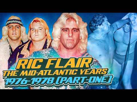 Ric Flair in Mid Atlantic Championship Wrestling 1976-1978 Part 1 #ricflair #nwa #jcp #prowrestling