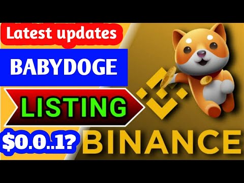 Babydoge coin on binance listing? / Baby dogecoin latest updates/ baby dogecoin price analysis